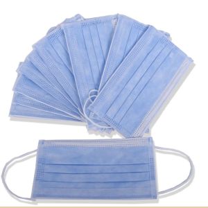 Quality Adult Respirator 50pcs/Pack Disposable Medical Face Mask For Clinic for sale