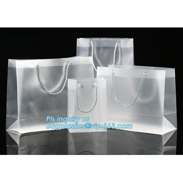 Merchandise Plastic Glossy Retail Bags | Die Cut Handles | Perfect For Shopping,