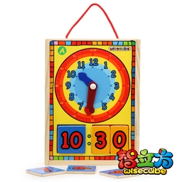 Quality and Cheap Early Childhood Time Awareness Yellow Basswood Plywood