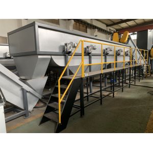 415v Plastic Recycling Line Pet Bottle Flakes Washing Dewatering Pelletizing