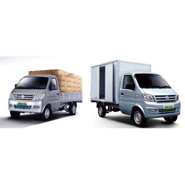 China Brand Electric Mini Truck with Van Ruichi Ek01s Loading Capacity 720kg 6cbm Container, pure electric truck