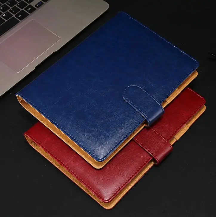 PU Leather Custom Organizer Planner Loose-Leaf Binder Diary