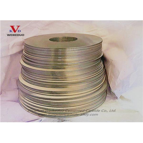 Buy Slitting Circular Tungsten Carbide Cutter PVD CVD Coating at wholesale prices