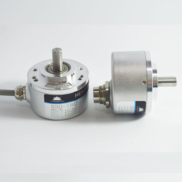 Buy 50mm Diameter Mechanical Solid Shaft Encoder  With Different Resolutions at wholesale prices