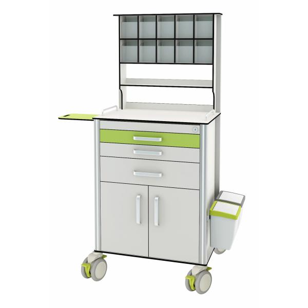 Buy HPL Anesthesia 680MM Hospital Crash Cart For Patients at wholesale prices
