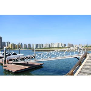 Long-Lasting Marine Aluminum Gangways Ramps Yacht Boat Floating Dock Pontoon