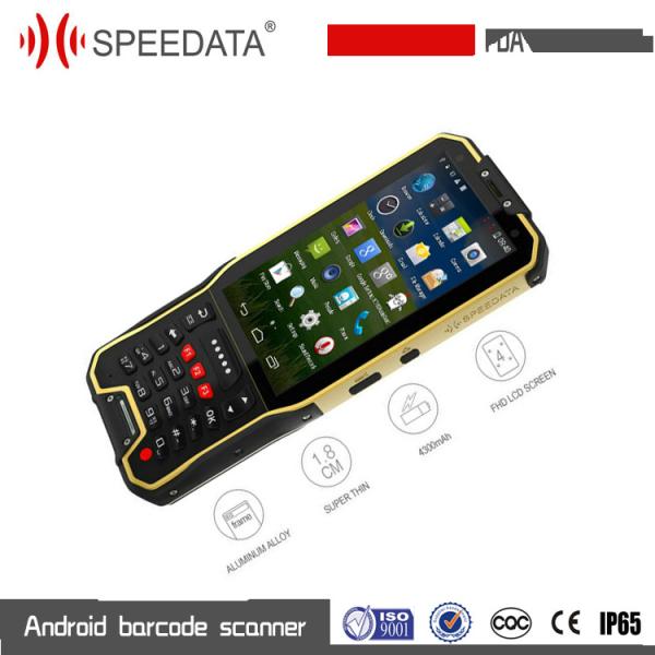 Buy Android 4G Handheld Smart Card Reader / 2D Portable Data Collection Terminal at wholesale prices