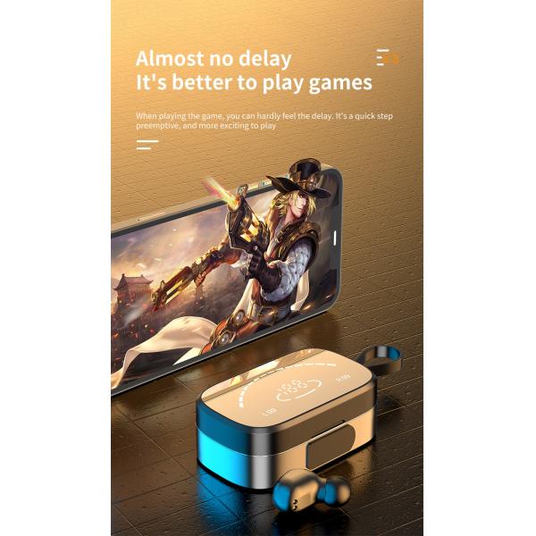 Gaming BT5.2 TWS Wireless Bluetooth Earphones Macaron Wireless Earbuds