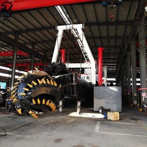 230000.000kg Package Gross Weight Cutter Suction Mud Dredger with Long Working