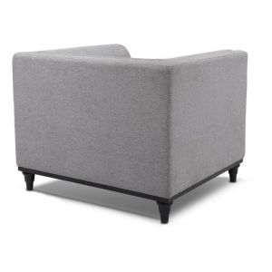 Classic Linen fabric upholstery 1-seater sofa,lounge chair,living room sofa