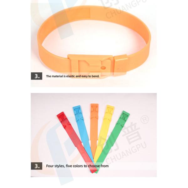 Colorful EVA Cow Leg / Goat Leg Strap Belt Solid Pattern Wipe Clean For Daily Wear