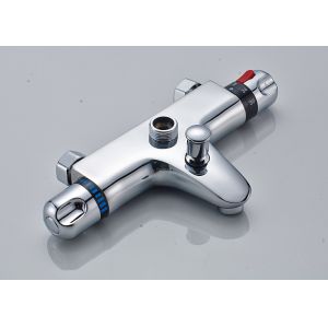 Solid Brass Custom Shower Systems Dual Handle Design ROVATE Long Lifetime