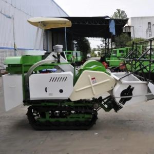 Alfalfa Rice Cutting Machine Safe Operation Mini Paddy Harvester