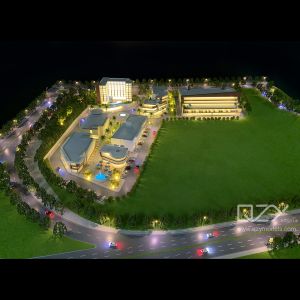 Physical landscape Architectural Model Making Supplies 1:200 Les Constructions