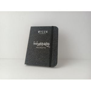 Black Notebook Empty Eyeshadow Palette Box Packaging Eco Friendly