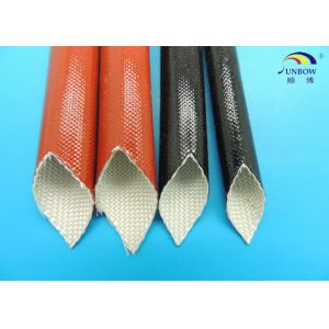 Black Expandable Fiberglass Braided Sleeving with Non-alkali Fiberglass Yarn