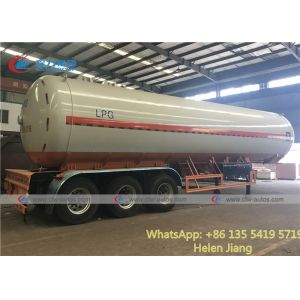 50000L 25T Q345R Q370R Q420R LPG Gas Tank Semi Trailer