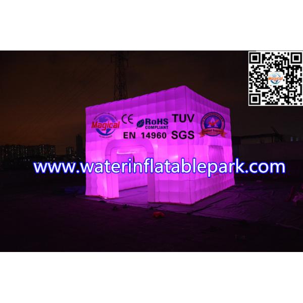 Buy Inflatable Lighting Tent 0.4mm PVC Tarpaulin , Custom Photo Studio Light Tent at wholesale prices