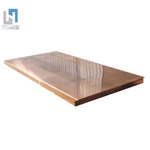 C26800 C67400 Copper Metal Plates With Polished Mill Surface
