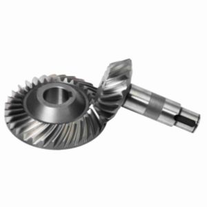 Transmission Pinion Helical Bevel Grinding Gears High-Efficiency with Hardened