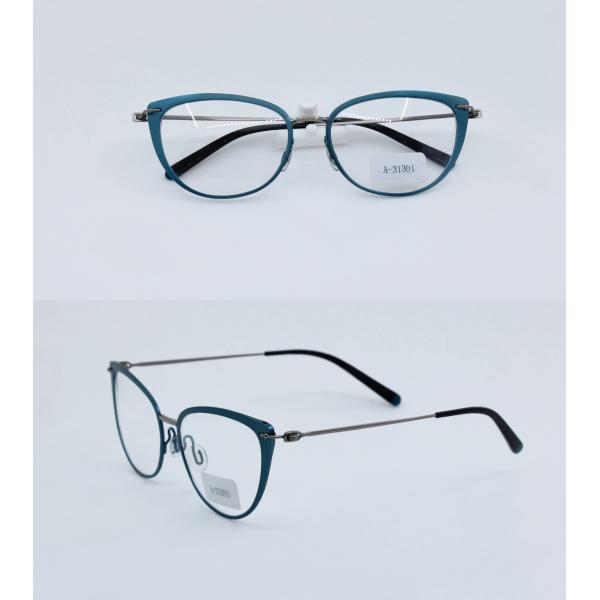 Eyekepper Computer Glasses Blue Light Filter Cat-Eye Style for Women super light titanium optical frame
