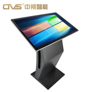 49 Inch Exhibition Hall Interactive Self Service Kiosk Vertical Touch Screen