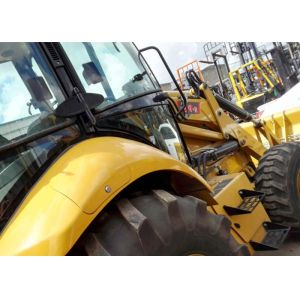 Yellow Used Caterpillar Backhoe Loader 420F2 After - Sales Service Provided