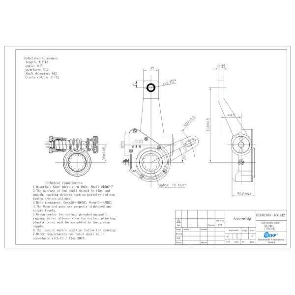 3193401 9524586 Automatic Slack Adjuster 79678