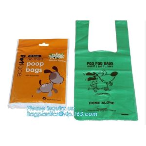 Eco friendly pet dog waste poop shit bag, Pet supply biodegradable one-time dog