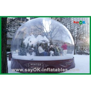 Quality Christmas Themed Outdoor Inflatable Party Transparent Tent Bubble Inflatable Air Tent for sale