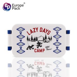 Portable Dustproof Kids Plastic Lunch Boxes Toddler Lunch Containers