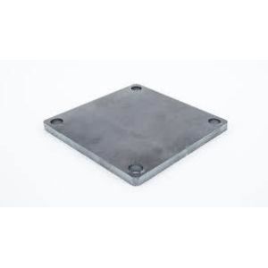 Custom Made Stainless Steel Fabrication Straight Base Plates for Your Requiremen