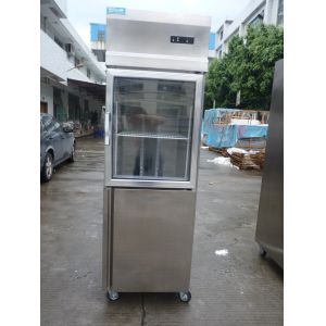 Commercial Kitchen Upright Stainless Steel Freezer Vertical Freezers Refrigerato