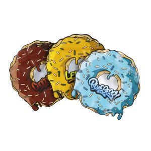 Round Circle Irregular Resealable Die Cut Mylar Bag Custom Shape 3.5 7 Grams