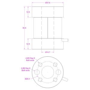 Flange type reaction torque sensor 1NM 2NM 5Nm 10Nm 20N 50N-m 100Nm