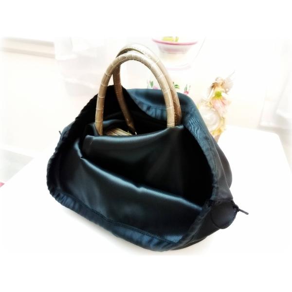 Hot Stamping Washable Satin Dust Cover Drawstring Bag