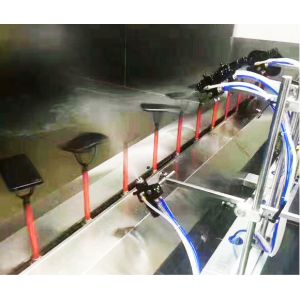 Glass Bottle or Metal Bottle Full Automatic Paint Spraying Production Line Auto