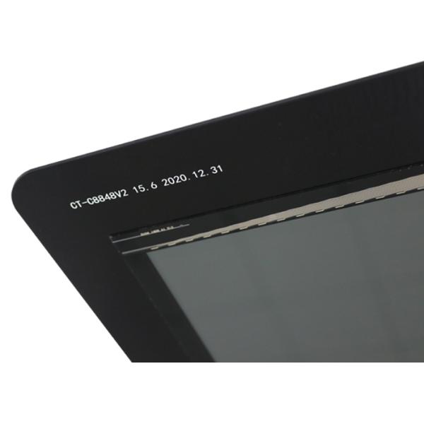 Grey Glass 15.6 Inch Capacitive Touch Screen PCAP For Medical Device