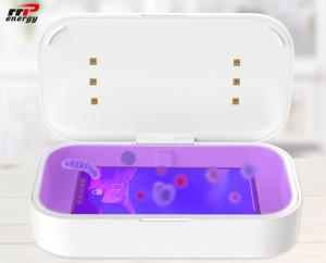 China Wireless LCD Battery Charger UV Phone Sanitation Portable Ultraviolet Light Box on sale