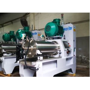 250L Wear Resisting Steel Wet Grinding Horizontal Agitator Bead Mill for massive