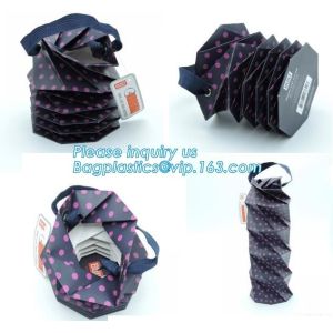 whosale custom design luxury beautiful cardboard handmade folding kraft paper