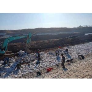 High Zinc Coated 3x1x0.5m Woven Gabion Basket