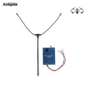 FPV Video Transmitter Wireless Video Transmission 600Mhz Ultra Long Range 8