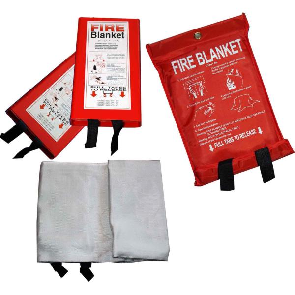 Buy LPCB EN1869 Fire Resistant Fire-fighting Blanket fire fighting equipments at wholesale prices
