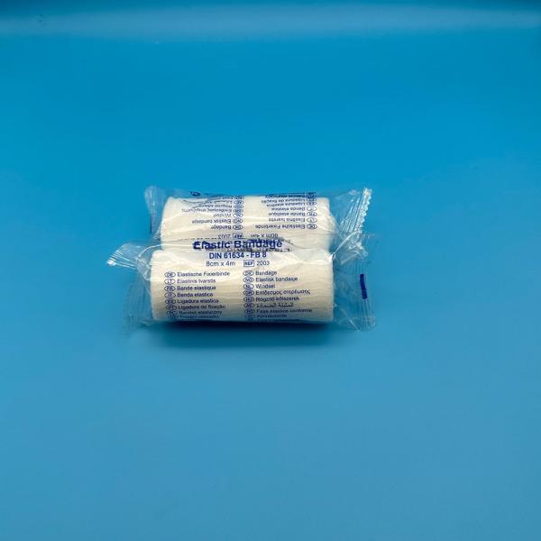 Medical First Aid Bandage 4m Stretch Gauze Wound Care Elastic Bandage Roll