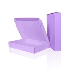 Colored Mailer Corrugated Cardboard Shipping Box Durable With Logo Printed