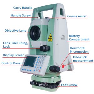 SANDING ARC5 GNSS RTK Receiver with Laser Plummet and Android 10