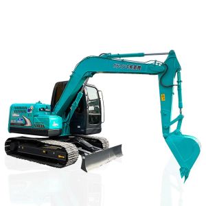 Quality Used Kobelco SK75 Excavator Original ISUZU Engine 42kw Second Hand Kobelco Excavators for sale