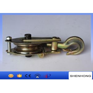 Tower Erection Tools Steel Wire Rope Lifting Pulley For Cable Pulling During