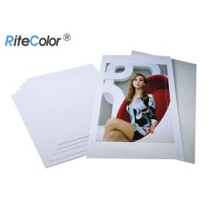 Premium A4 4r Cast Coated Photo Paper Glossy White Surface For Inkjet Printer